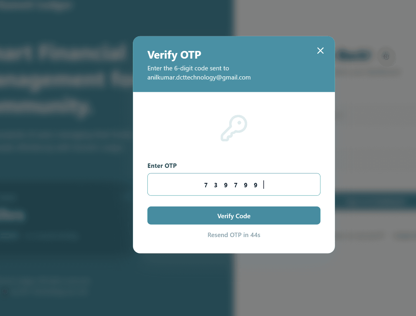 Verify OTP