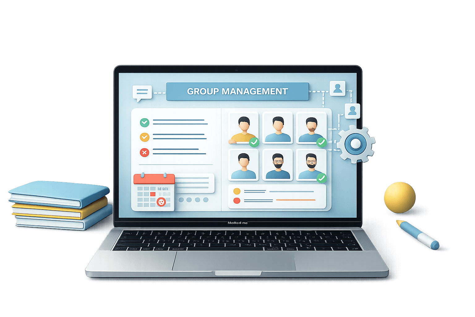 Seamless Group Management Interface